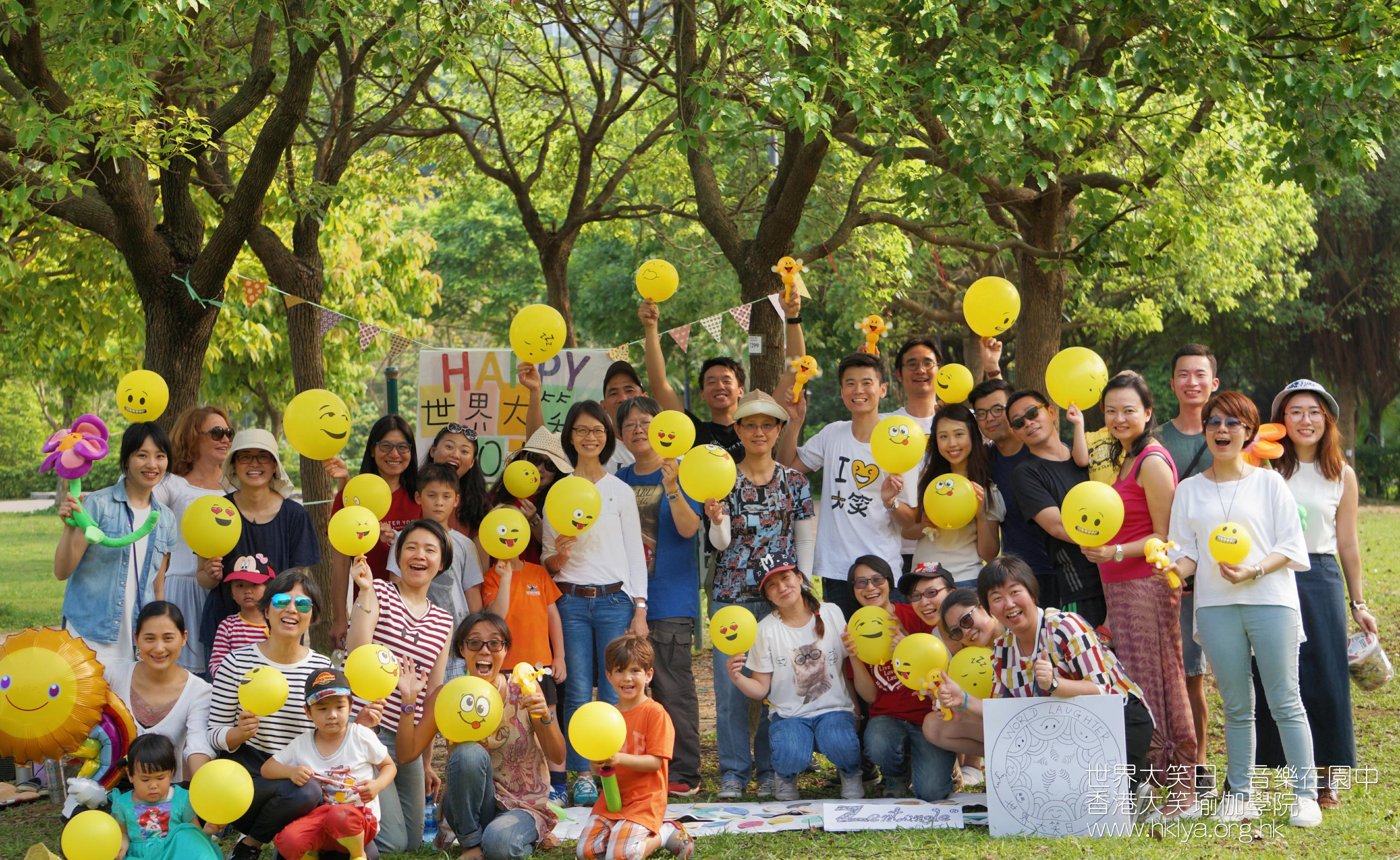 理念: 1) spread laughter yoga for enhancing health & happiness